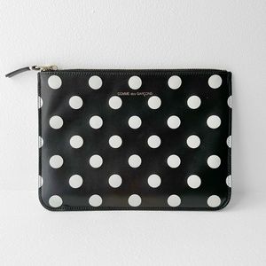 Comme des Garçons Polka Dot Printed Pouch